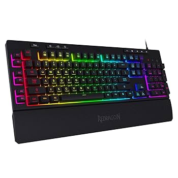 Amazon | Redragon K502RGB ゲーミングキーボード RGB LED